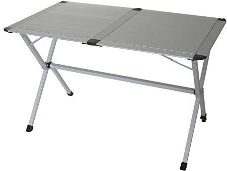 Euro Trail Tische Aluminium Rolltisch St Pierre M 110 x 70 cm Höhe, 71786