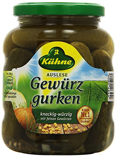 Kühne Gewürzgurken, 370ml