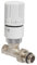 SOMATHERM FOR YOU, Robinet thermostatique droit 1/2 M30x15, réglable de 5 à 29°C, étanchéité parfaite avec joint torique, compatible avec radiateurs 15/21, installation en plinthe