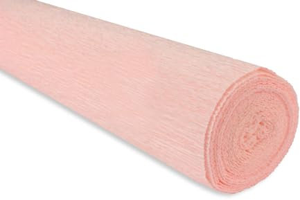 FloristryWarehouse Krepppapierrolle 180g (50 x 250 cm) Baby-Blush Rosa (Farbton 569)