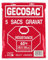 Sacs Gravats Levée de Charge 65 Kg, Universel, 60 x 100 cm
