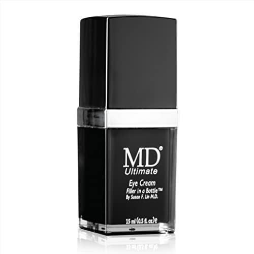 MD Ultimative Augencreme, die sofort Aufzüge und strafft die Undereye Area, Minimieren Augenringe und Schwellungen für helle, jugendliche Augen, kommt mit UV-Schutz (0,5 Fl Oz)