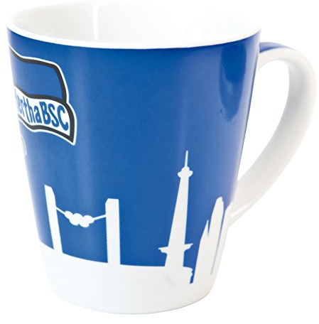 Hertha BSC Berlin Kaffeetasse Logo Porzellanbecher Tasse Fanartikel