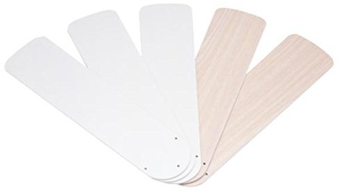 Westinghouse Lighting 52 White Bleached Oak Replacement Fan Blades, 7741600 5 Pack (3 Pack)