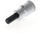 GEDORE Schraubendrehereinsatz Bit Innensechskant, SW 9 mm, 1/2'' 12,5 mm, Schraubenziehereinsatz, Werkzeug, IN 19 9