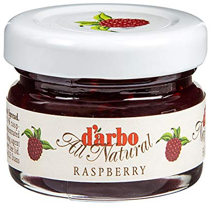 darbo Naturrein Himbeer Konfitüre 60 Minigläser á 28g
