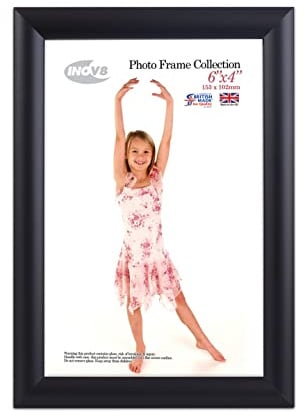 Inov8 Framing PFVS-VBLK-64 Frames, Black, 6 x 4 inch
