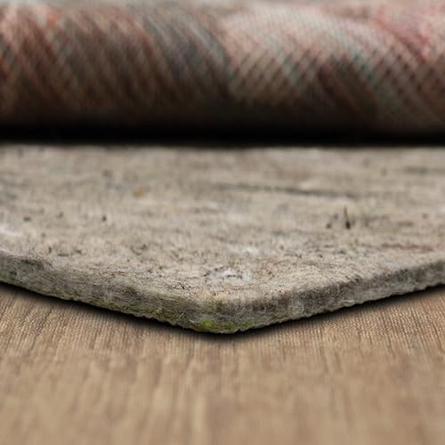 Mohawk Home rutschfeste Teppichunterlage aus Filz und Latex, 0,6 cm dick, 1,8 m x 2,8 m, Braun