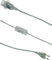GURU SHOP Anschlusskabel, Steckerleitung, Zuleitung, Lampen Kabel mit Schalter, Fassung Einzeln Verpackt - 3m - Transparent / E14, 0,1x3x0,2 cm, Elektrozubehör