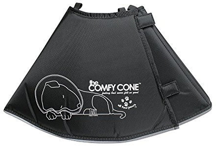All-Four-Paws Comfy Cone Medium (extra long) - Schwarz