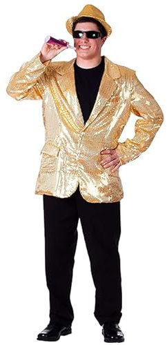 Dress Up America Vollständig gefütterte Paillettenjacke für Erwachsene – wunderschönes Anziehset für Rollenspiele