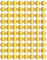 Farbcodierung Etiketten Gold 13mm runde Aufkleber – 1,3cm Klebepunkte 1200 Stück von Royal Green