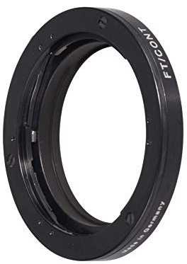 Novoflex Adapter für Contax/Yashica Objektive, Vier-Drittel, schwarz