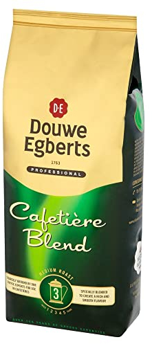 Douwe Egberts 1Kg Medium Roast Cafetiere Blend Ground Coffee Powder. 1000g of Instant Coffee Powder