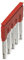 PHOENIX CONTACT FBS 5-10 Steckbrücke, 10.2mm Rastermaß, 5 Polzahl, Rot, 10 Stück