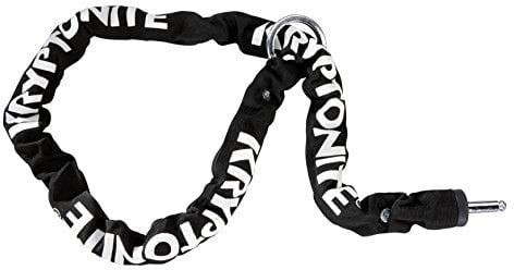 Kryptonite Frame Lock Plug In 9mm Chain - 120cm Length, Black, One Size, GK002277