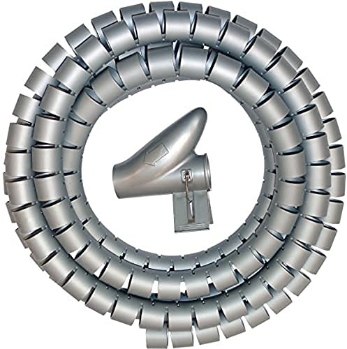 Kopp 359220010 Kabelorganisierer, 2.5m, 20 mm, Silber