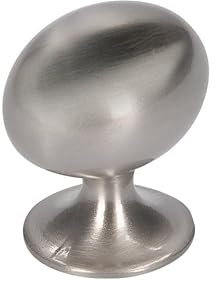 SIRO Möbelknopf Dingofing, Kugel, Schlicht, Druckguss vernickelt feingeschliffen, 29 mm x 31 mm x 20 mm, 1766-30ZN21