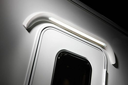 CARAVAN MOTORHOME LED OVER DOOR AWNING LIGHT & GUTTER WHITE