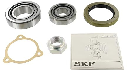 SKF Wheel Bearing Kit With Shaft Seal VKBA 1385 Position Front Axle Right Height 111 mm Length 111 mm Width 84 mm - OE Quality