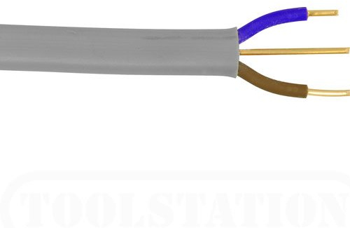 Twin & Earth Cable (6242Y) Grey 10m 6.0mm2 x 10m
