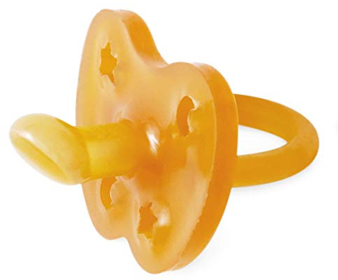 Hevea Star and Moon Orthodontic Pacifier for 0-3 Months