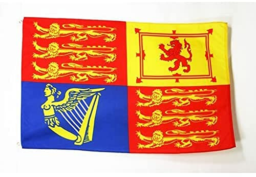 AZ FLAG Bandiera Reale del Regno Unito 150x90cm - Bandiera Britannica – Inglese – UK 90 x 150 cm