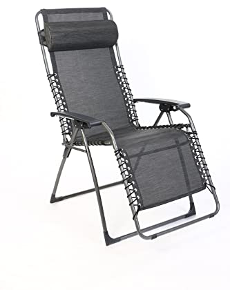Sungörl Relaxsessel / Relaxliege Stahl Oasi Petra XL Textilen grün