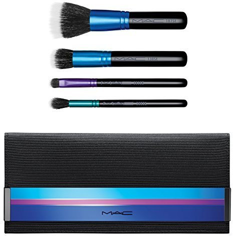 MAC Enchanted Eve Kit de pinceaux minéralisés - Bronzer - Fibres naturelles et synthétiques - Dual-fiber - Métal - Edition limitée minéral - Set de pinceaux - Pinceaux - Beauty/Makeup