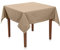 Tischdecke Uni Polyester - Einfarbig, Pflegeleicht, Bügelfrei, Tischtuch, Tischwäsche, Privat, Restaurant, Hotel, Handgefertigt, Made in Europa (Sand, 130x170 cm)