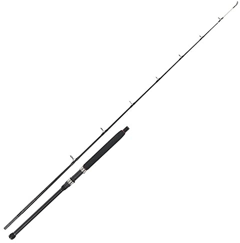 Shakespeare Ugly Stik GX2 2-Piece Boat Rod - Black, 7.4 ft/Size 8/12 lb