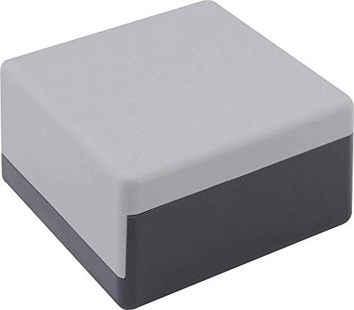 Bopla 06075000 Universalgehäuse, expandiertes Polystyrol (EPS), grau, schwarz, 75 x 75 x 40, 1 Stück