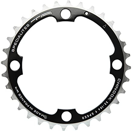 Specialites TA Kettenblatt Chinook 32 / Ø 104 mitte schwarz Fahrrad Ritzel