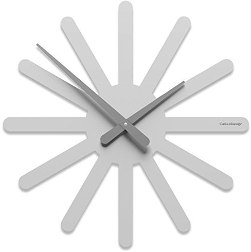 CalleaDesign - Wanduhr Astérix, Weiß