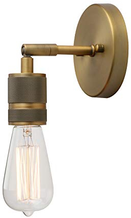 Yosoan Vintage Industrie Loft-Wandlampen Wandleuchte für Küche/Esszimmer/Schlafzimmer/Café/Bar/Club Innenleuchte (antike Farbe)