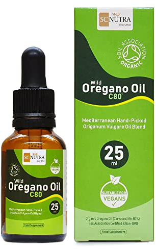 Sweet Cures 25 ml C80 Organic Wild Oregano Oil