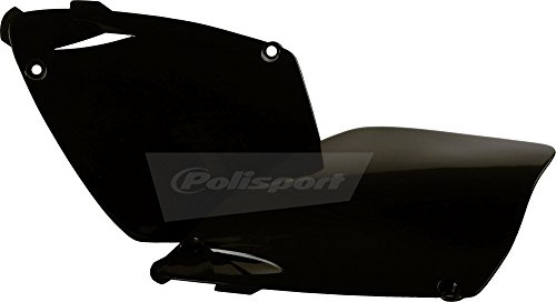 Polisport SX,EXC - Modelles 1998-03 - 250 SX - 1998-02 - Startnummerntafeln seitlich Paar Schwarz