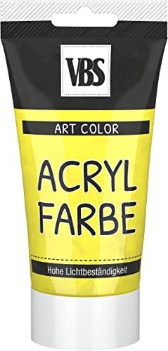 Peinture acrylique Art Color VBS, 75 ml Jaune primaire