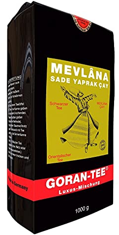Goran Mevlana Premium Ceylon-Teemischung, 1er Pack (1 x 1 kg)
