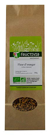 Tisane de Fleur d'Oranger Bio - 100 g | Format Vrac | Vegan | Fabriqué en France