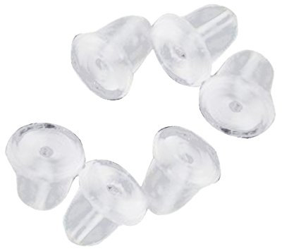 SODIAL Lot de 100 Poussoir Poussette Embout Clous d'Oreilles appret 4mm
