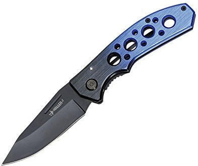 Haller Taschenmesser II 420 rsf mit Clip, Dark Blue, 83656