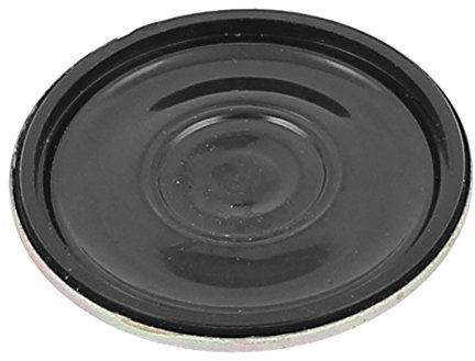 sourcing map 28mm 16 Ohm 0.5W Aluminum Shell Internal Magnet Speaker Loudspeaker