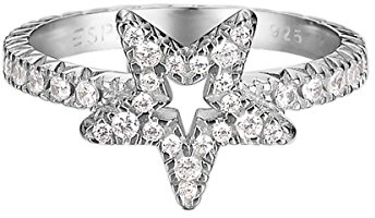 ESPRIT Ring ESRG92001A180 Sterling-Silber 925 DE 58