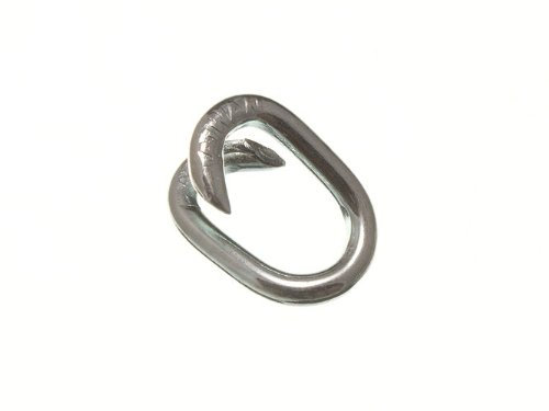 Chain Fence Repair Link 5Mm 3/16 Inch Weatherproof Bzp Zinc Plated