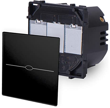 Wechselschalter 1-fach schwarz (G)