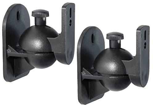 My Wall HB 4 L Soporte de Pared para Altavoz, Color Negro