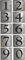 eCobbler Stick On Door Numbers in Silver colour - Number 5
