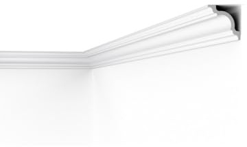 A1 NOMASTYL Deckenleiste - 80 x 80 x 2000 mm - NOËL & MARQUET - eine Marke von NMC - Extrudiertes Polystyrol