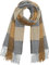 VERO MODA Damen VMCHICKA Long Scarf NOOS Schal, Mehrfarbig (Kangaroo), One Size